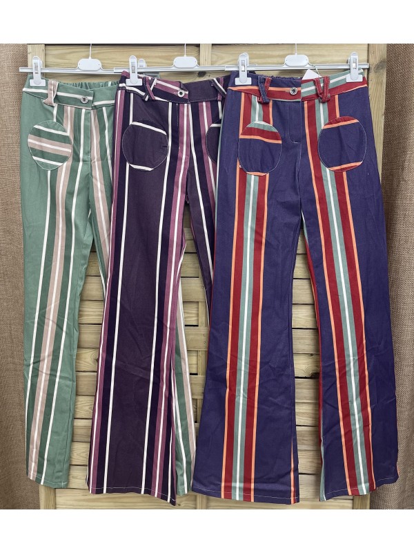 Pantalon rayas Amanda 2