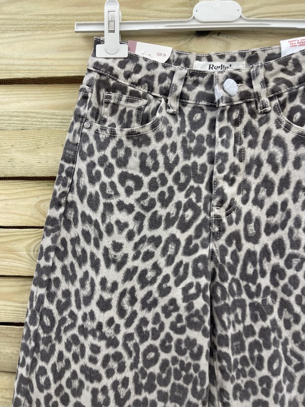 Jeans leopardo recto 2