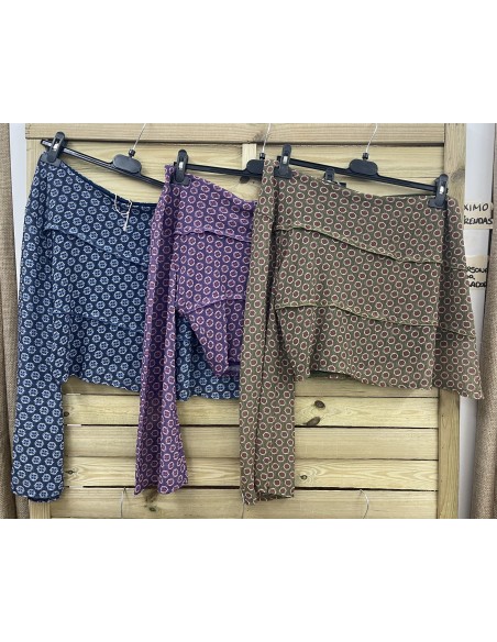 Top asimétrico costuras Fátima