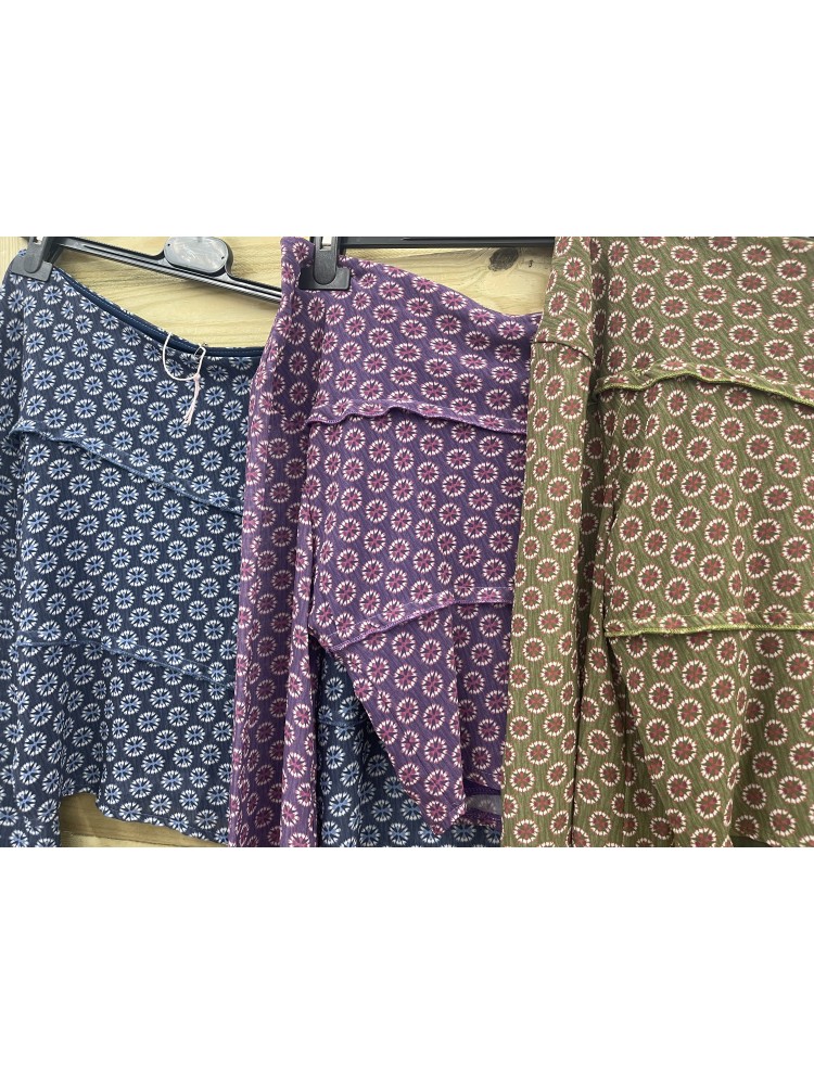 Top asimétrico costuras Fátima