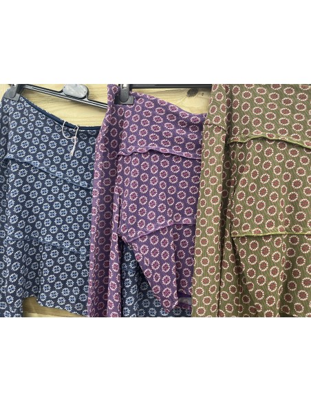 Top asimétrico costuras Fátima