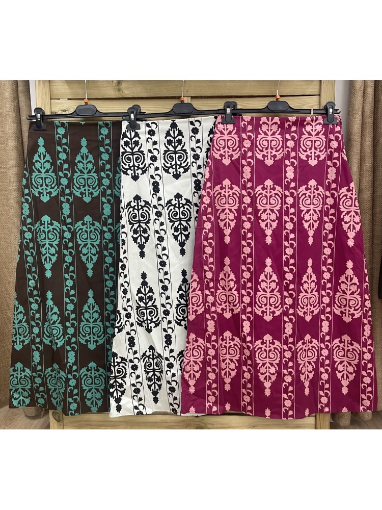 Falda midi cenefa Vega