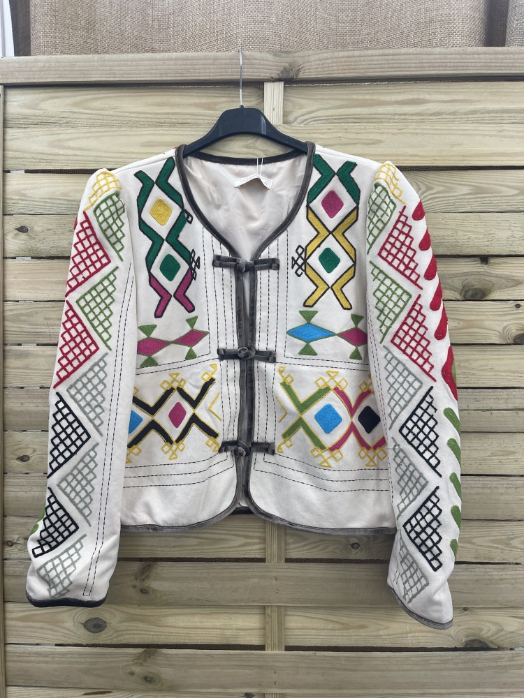 Chaqueta multicolor